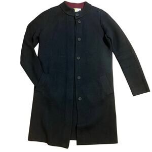 Boden Heavy Knit Long Cardigan Sweater Size US 4 Cotton Pockets Casual Preppy